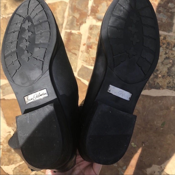 Sam Edelman Black Leather Knee High Boots - Picture 2 of 4